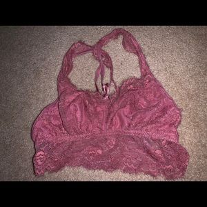 Pink bralette